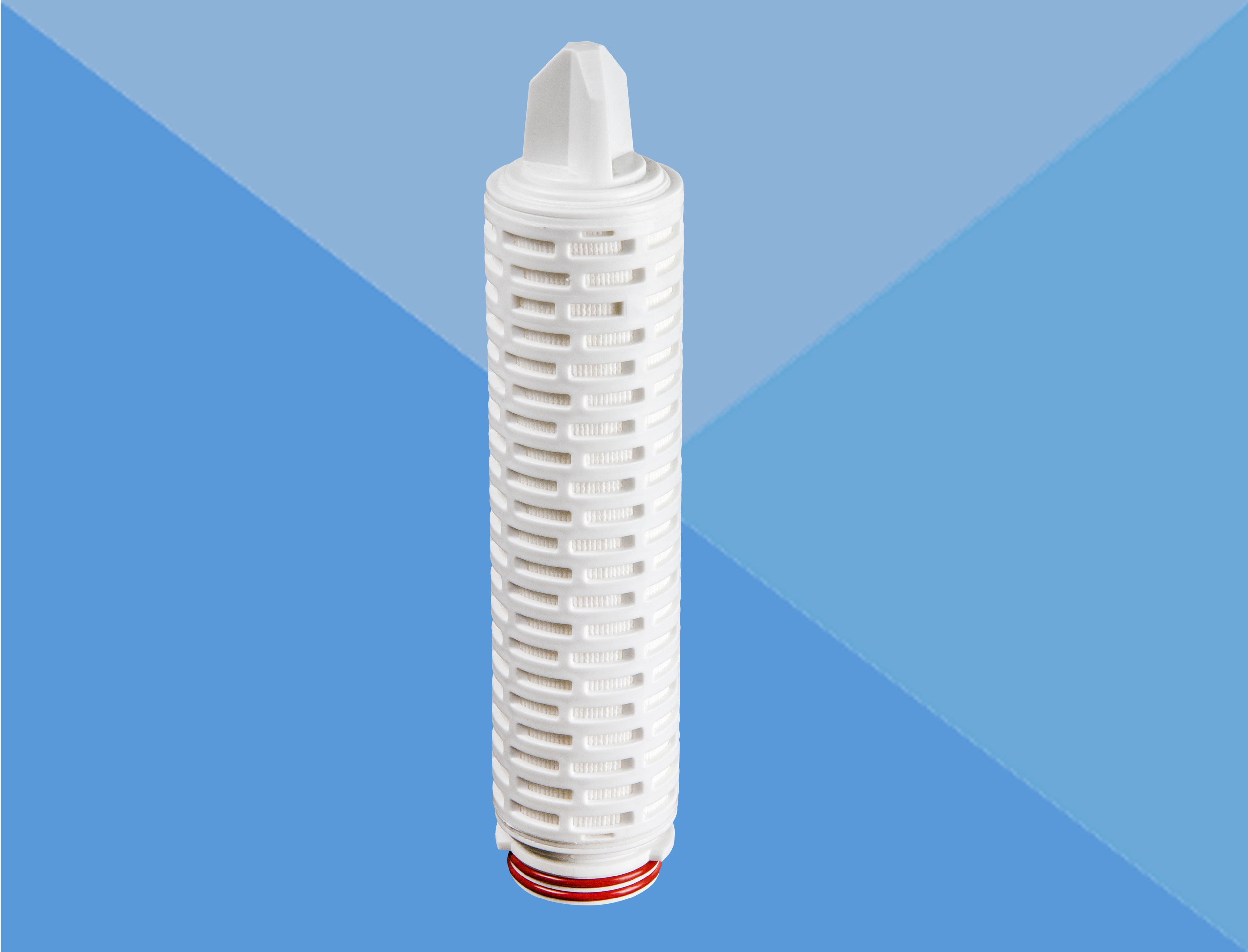 亲水PVDF（聚偏氟乙烯）折叠滤芯