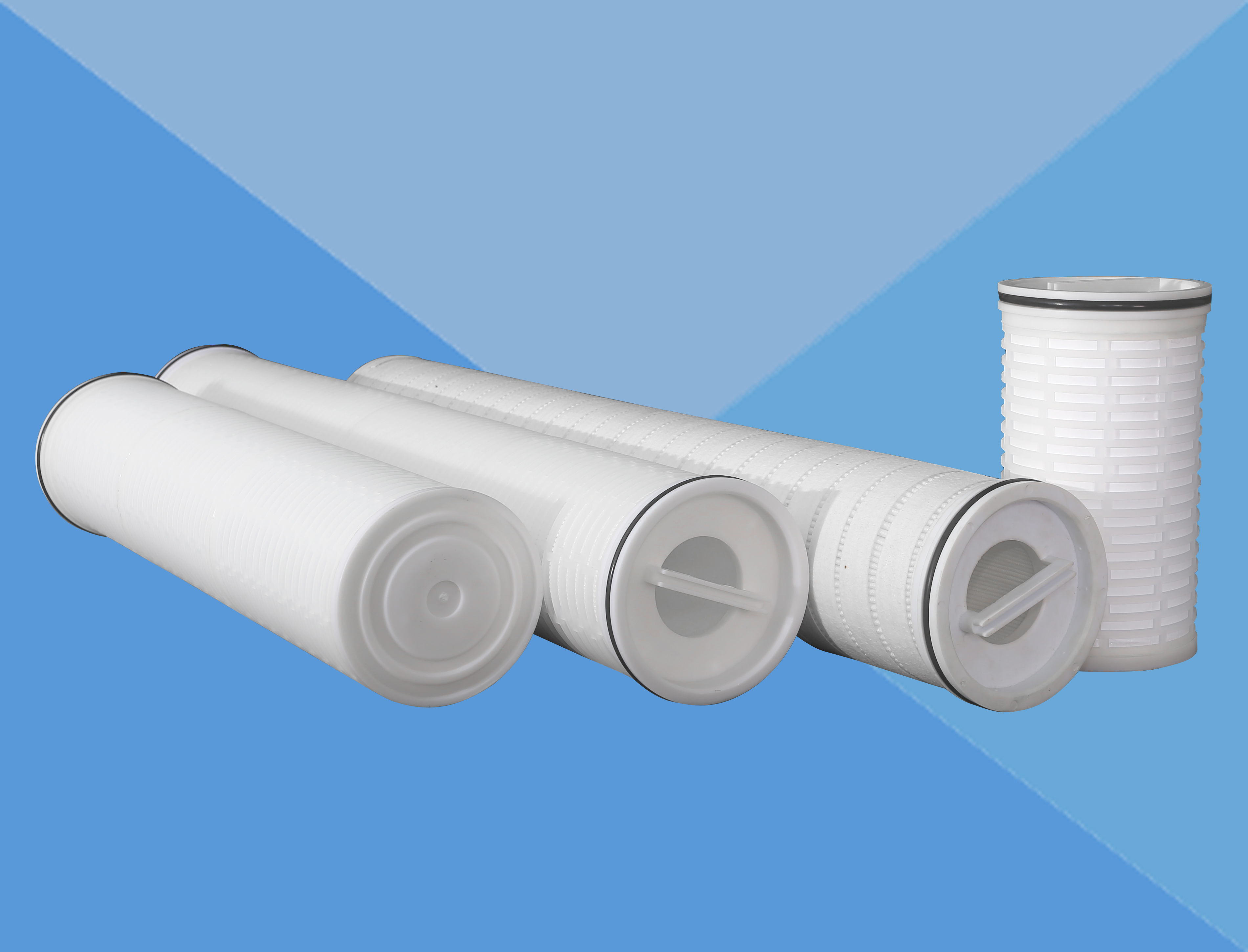 大流量PP（聚丙烯）折叠滤芯